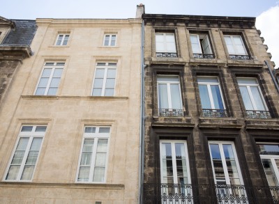 Rénovation de façade en pierre à Caen (14) 