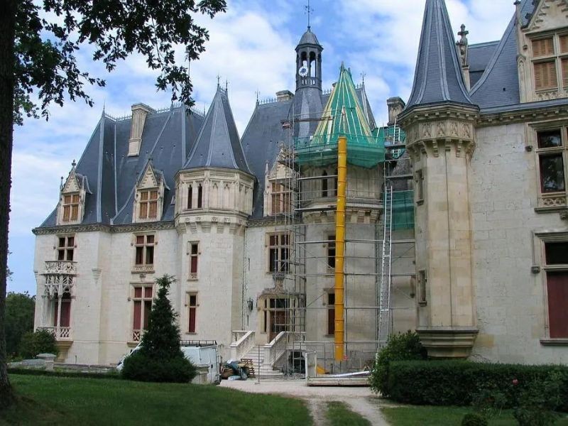 Notre réalisation restauration de château à Acqueville