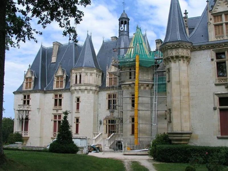 Notre réalisation restauration de château à Airan