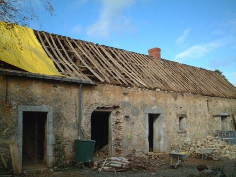 Notre réalisation rénovation de maison en pierre à Auquainville